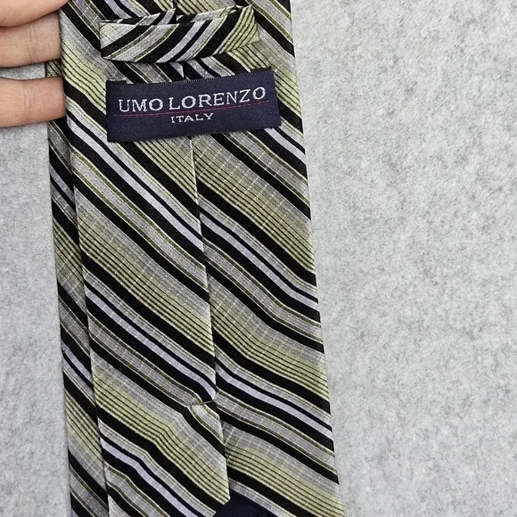 Umo Lorenzo Handmade‎ 100% Silk Tie - Picture 4 of 5